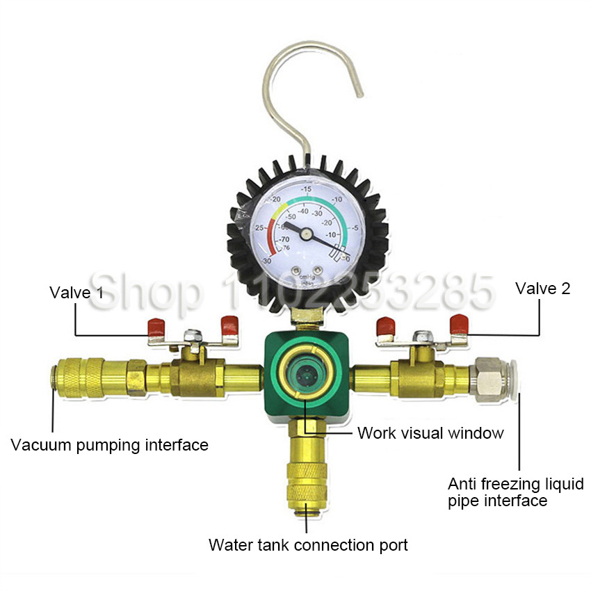Radiator Pressure Tester - 대부분의 차량용 라디에이터 압력 테스터, 부동액
