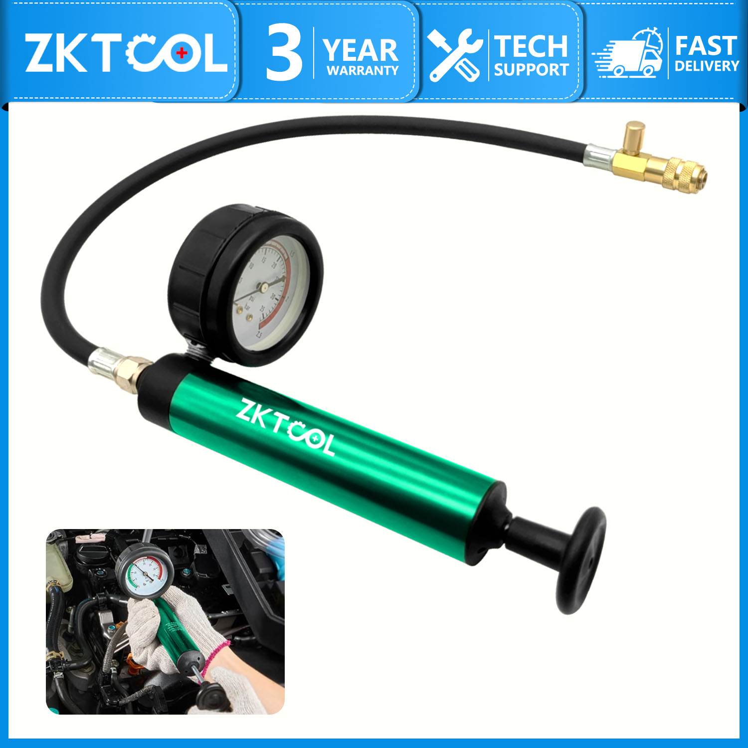 Radiator Pressure Tester - 알루미늄 자동차 냉각 시스템 라디에이터 압력