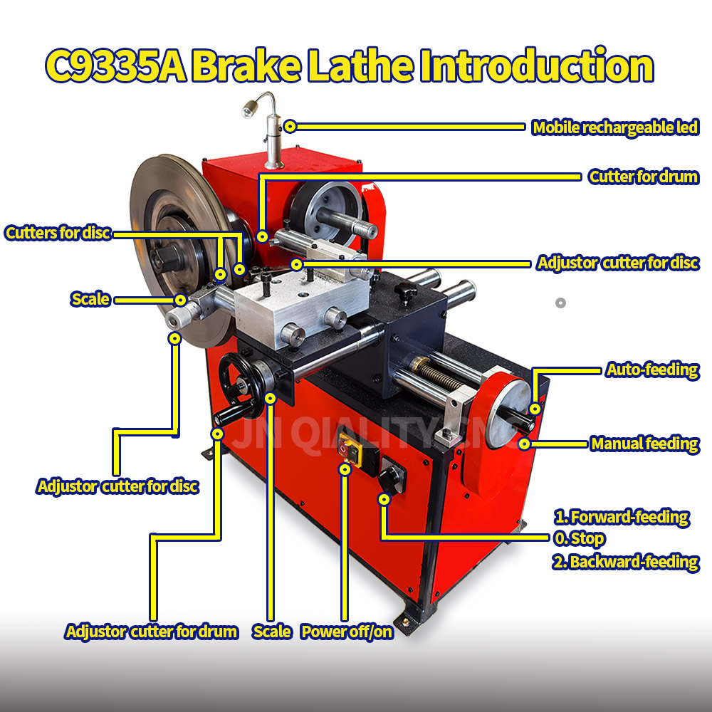 자동차 브레이크 드럼 디스크 절삭 선반 브레이크 로터  - Brake Drum Lathe 리뷰 및 가격
