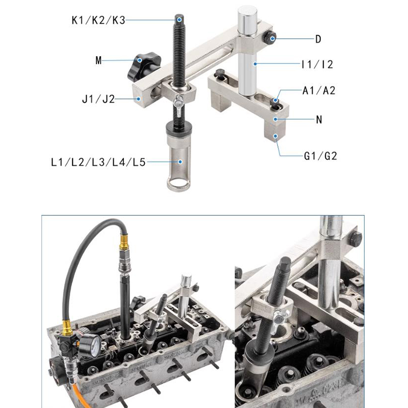실린더 헤드 서비스 세트 도구 키트 밸브 스프링 압축기 - Spring Compressor Tool 리뷰 및 가격