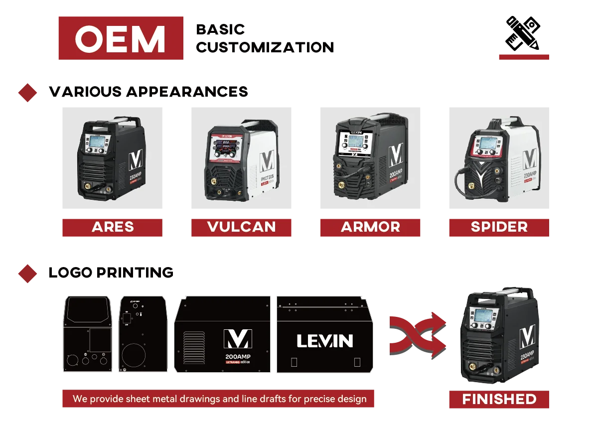 MSLEVIN OEM ODM XTRAMIG 시너지 IG - Tig Welder Machine 리뷰 및 가격