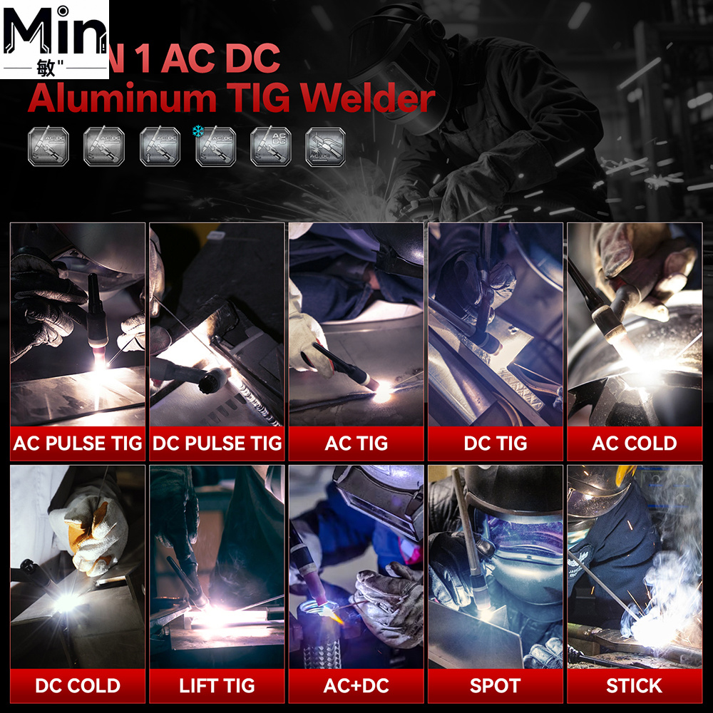 AC DC 200A HF 인버터 펄스 TIG 용접기 다 - Tig Welder Machine 리뷰 및 가격