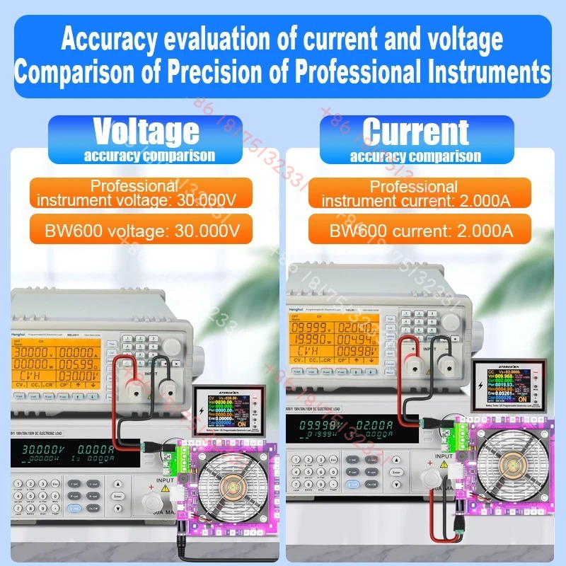 BW600 WiFi 전자 부하 배터리 테스터 18650 - Battery Load Tester 리뷰 및 가격