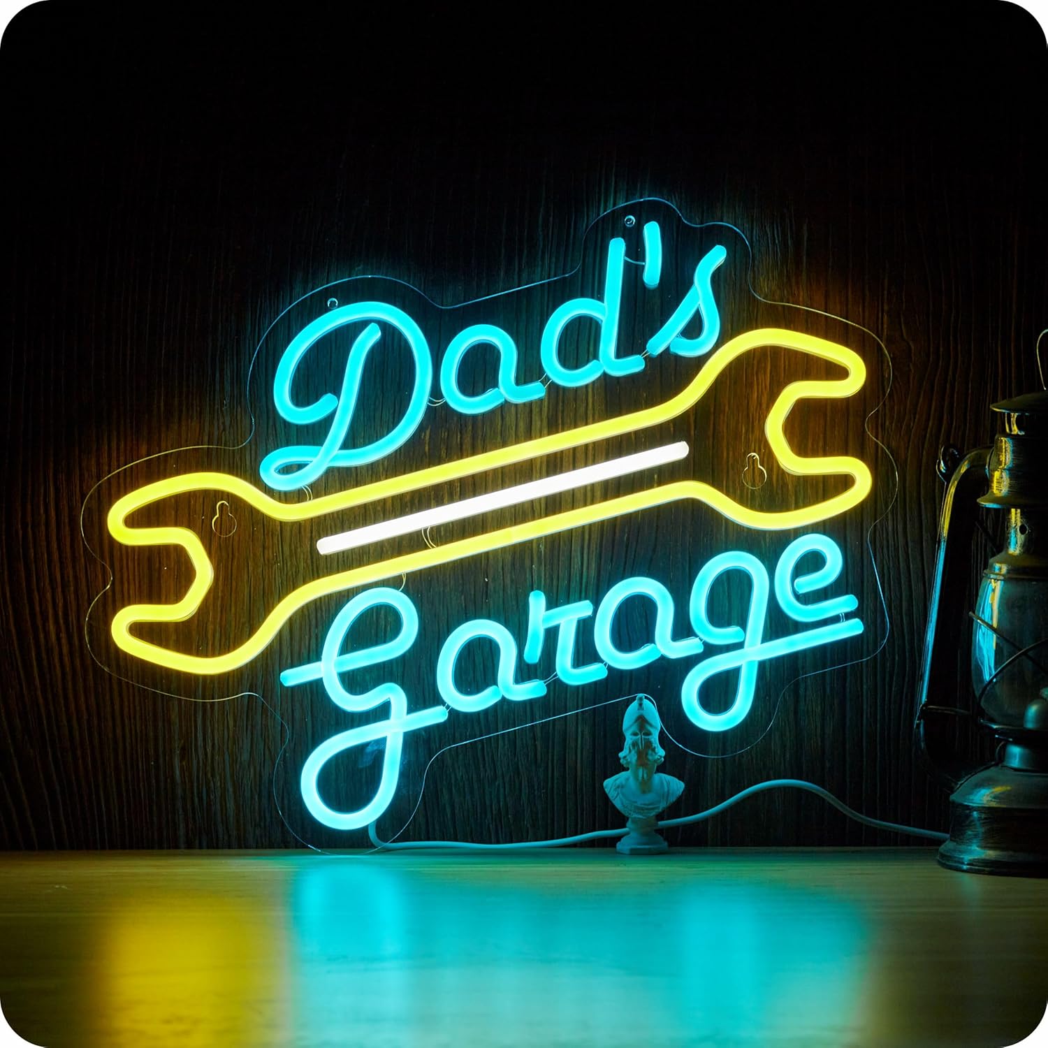 벽 장식용 차고 네온사인, 아빠의 차고 LED 조명,  - Auto Repair Shop Signs 리뷰 및 가격