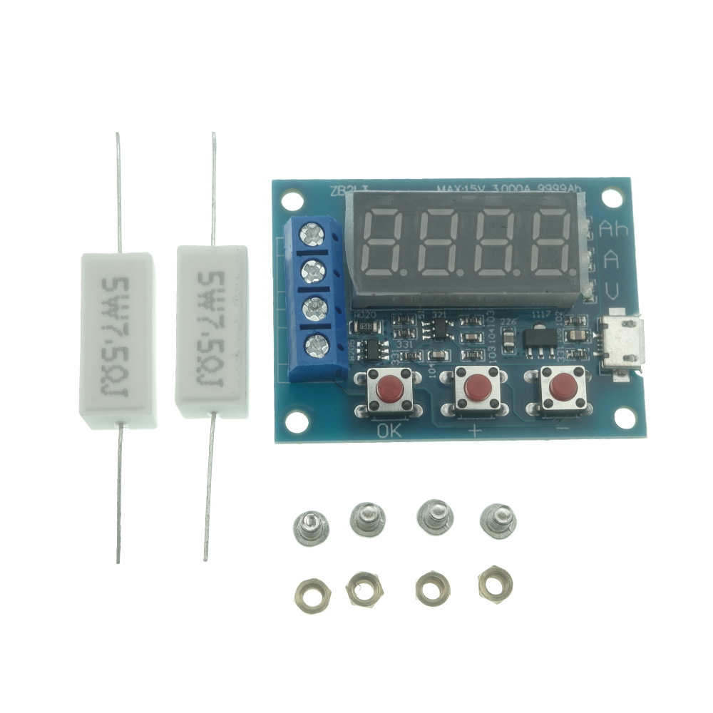ZB2L3 디지털 배터리 용량 테스터, LED 디스플레 - Battery Load Tester 리뷰 및 가격