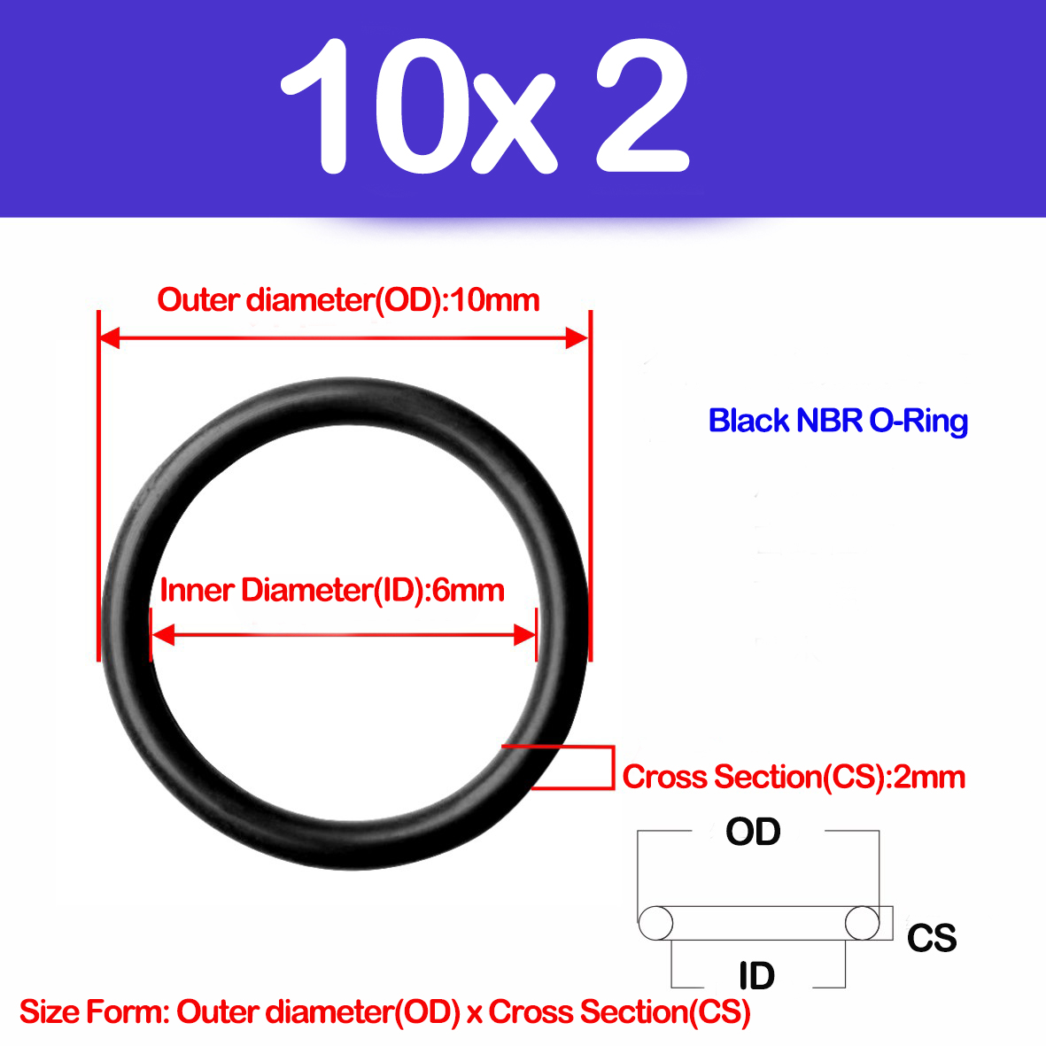 WD CS 2mm,NBR O 링 씰링 가스켓 니트릴 고 - Auto Repair Cs 리뷰 및 가격