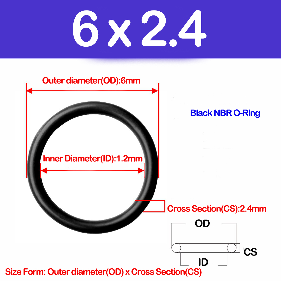 WD CS 2.4/2.8/4.6mm,NBR O 링 씰링 - Auto Repair Cs 리뷰 및 가격